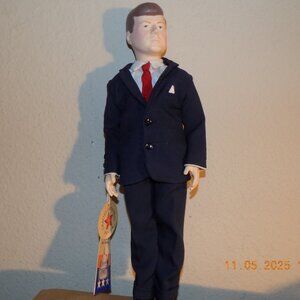 Effanbee 16 Inch JFK President John F. Kennedy Doll Figure